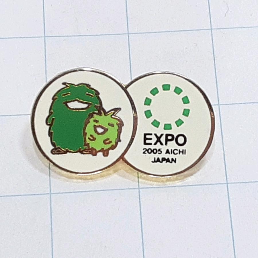 送料無料)EXPO2005 愛知万博 モリゾー＆キッコロ ピンバッジ ピンズ