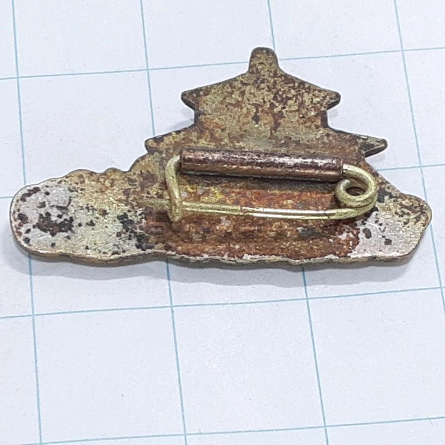 送料無料)京都 観光 旅行 登山 記念 山バッジ ピンバッジ PINS ピンズ