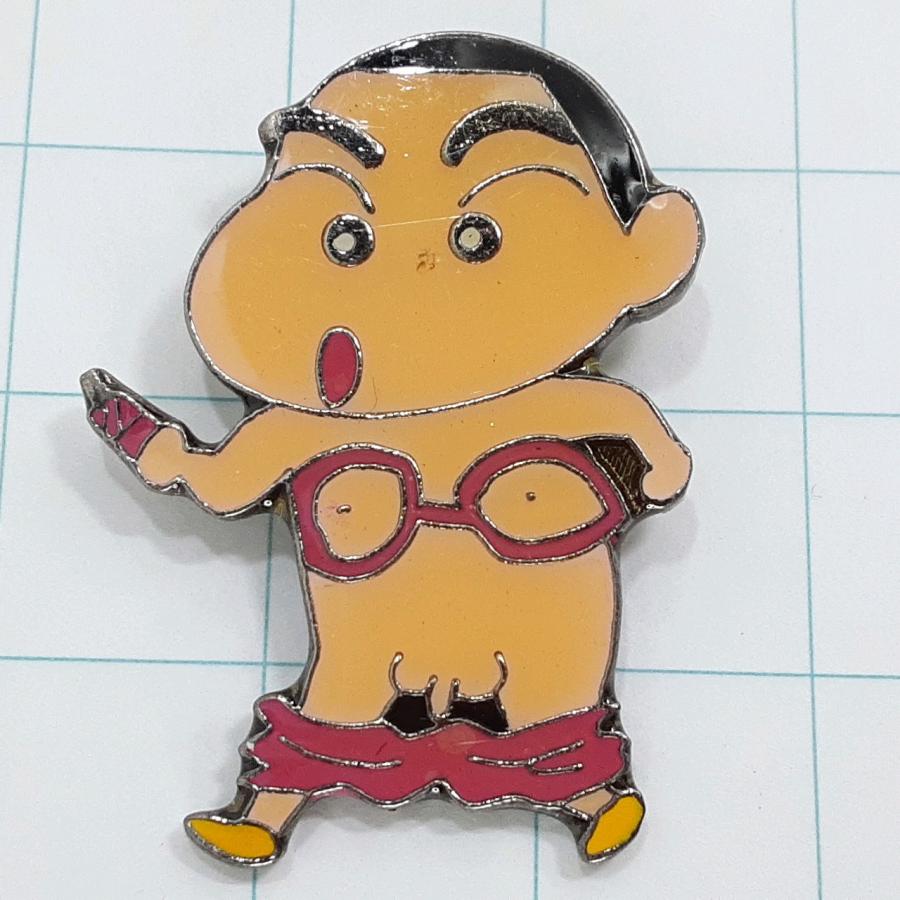送料無料)クレヨンしんちゃんの破天荒な魅力☆キャラクター ピンバッジ