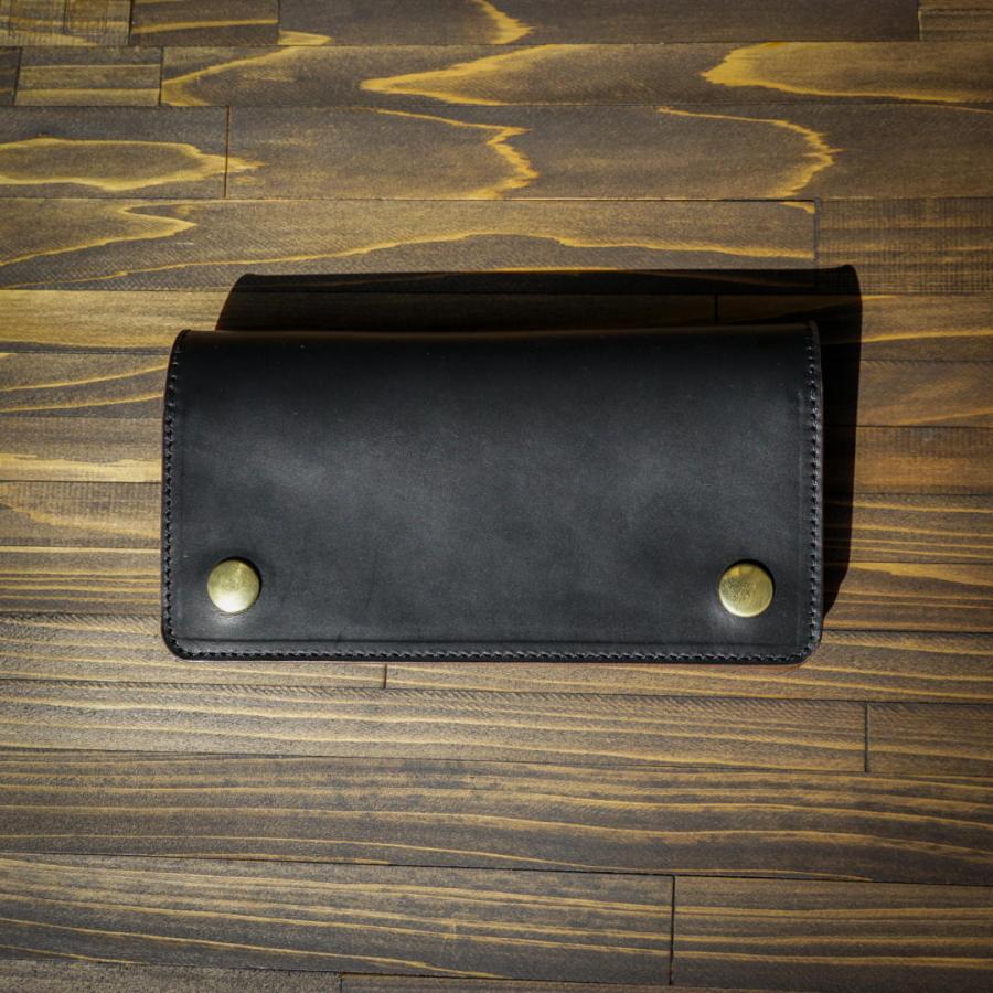 トラッカーウォレット『Type01』クロムエクセル/ブラック