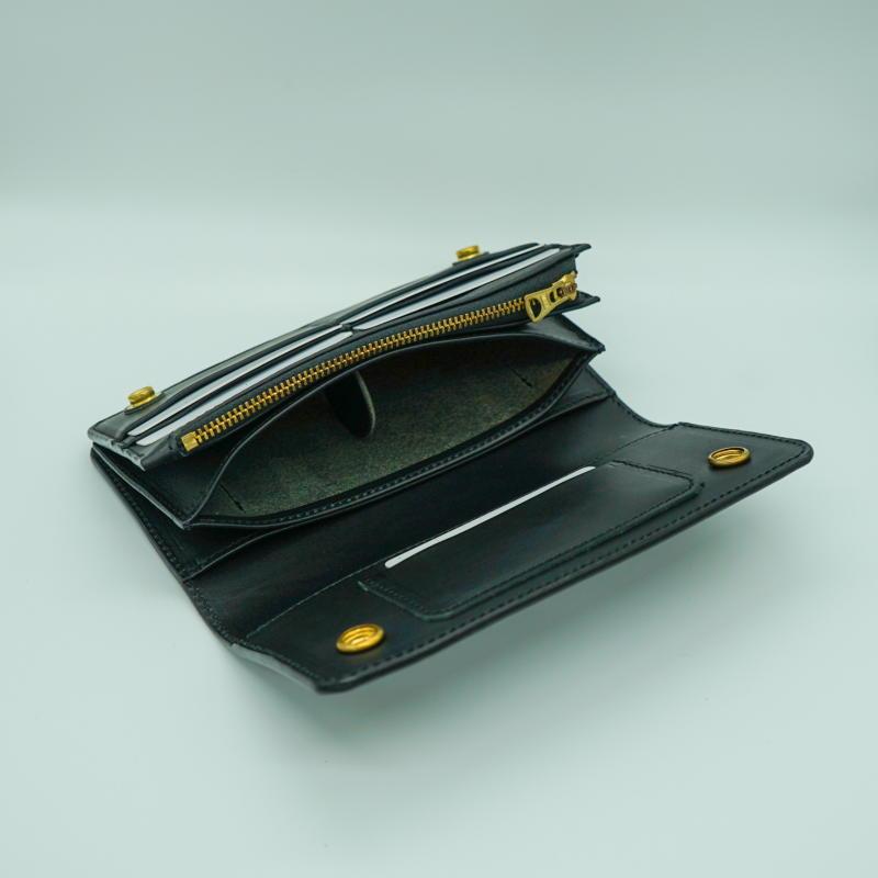 WorkStudioRivet ワークスタジオリベット　ウォレット　茶芯 blackchaser_rtw-typ03brio