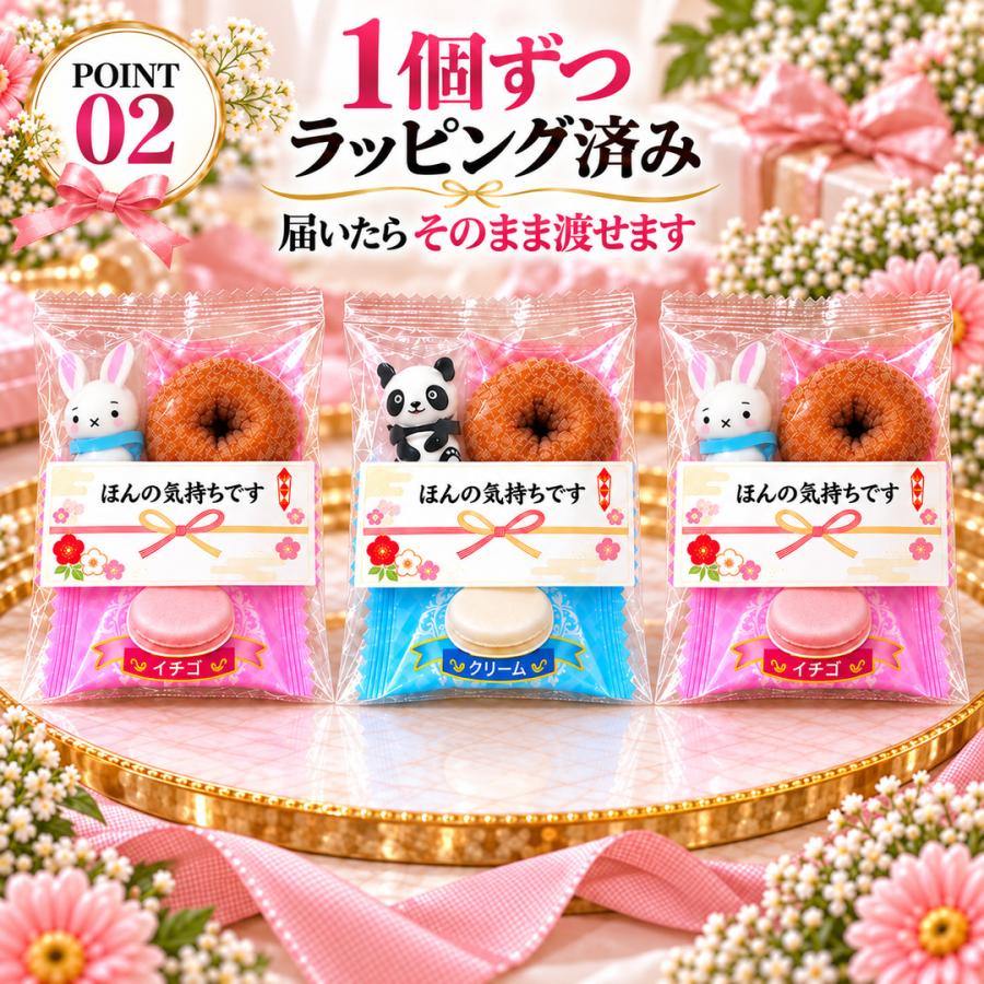 プチギフト お菓子 退職 異動 送別会 結婚式 個包装 メッセージシール