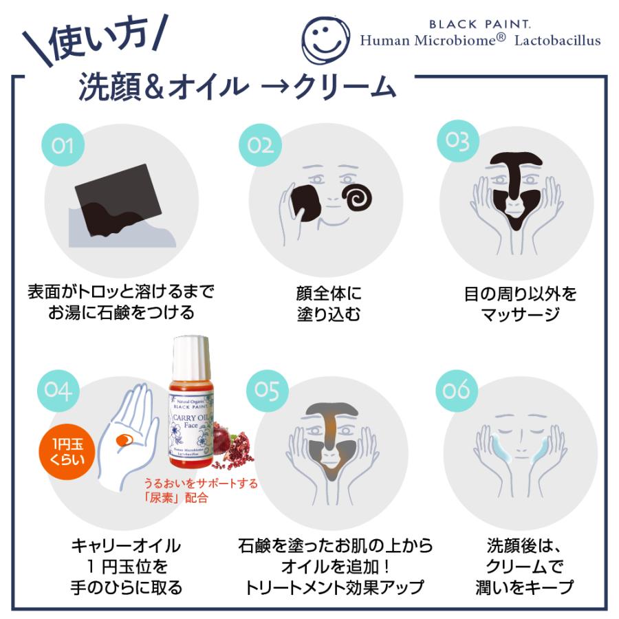 BLACK PAINT ブラックペイント【塗る洗顔石鹸】BASIC毛穴セット