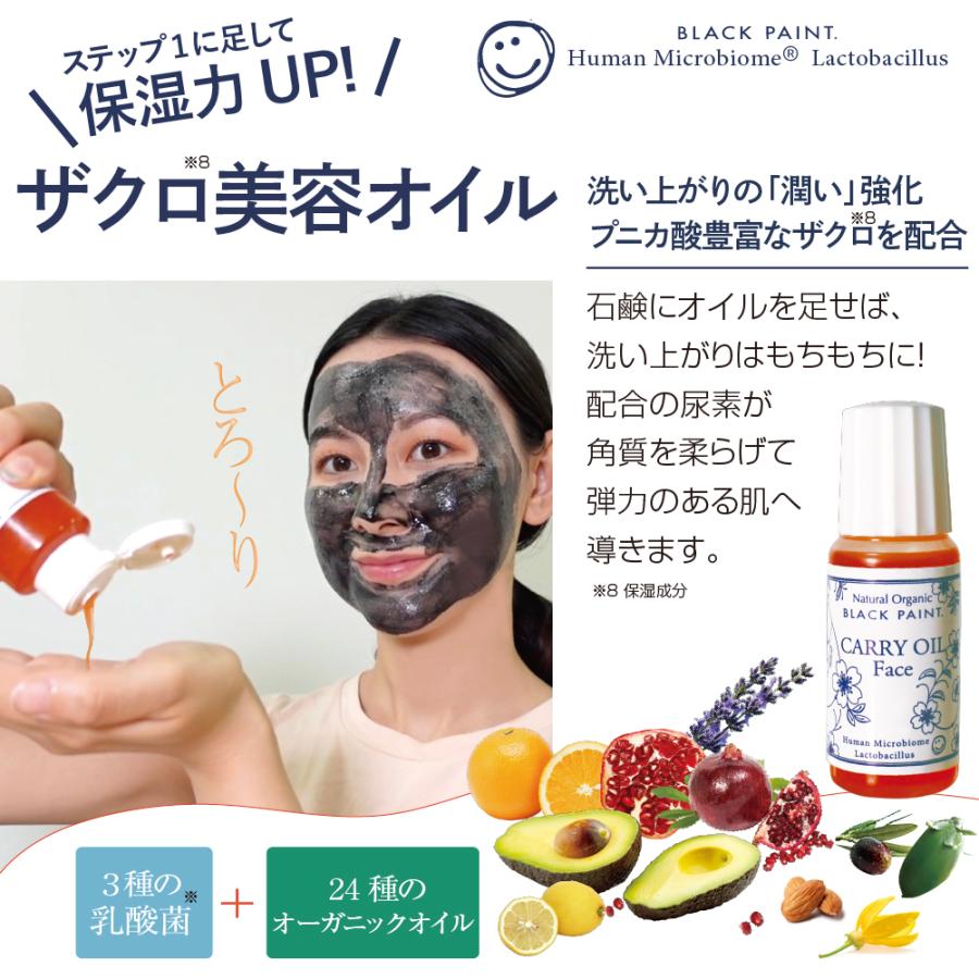BLACK PAINT ブラックペイント【塗る洗顔石鹸】BASIC毛穴セット