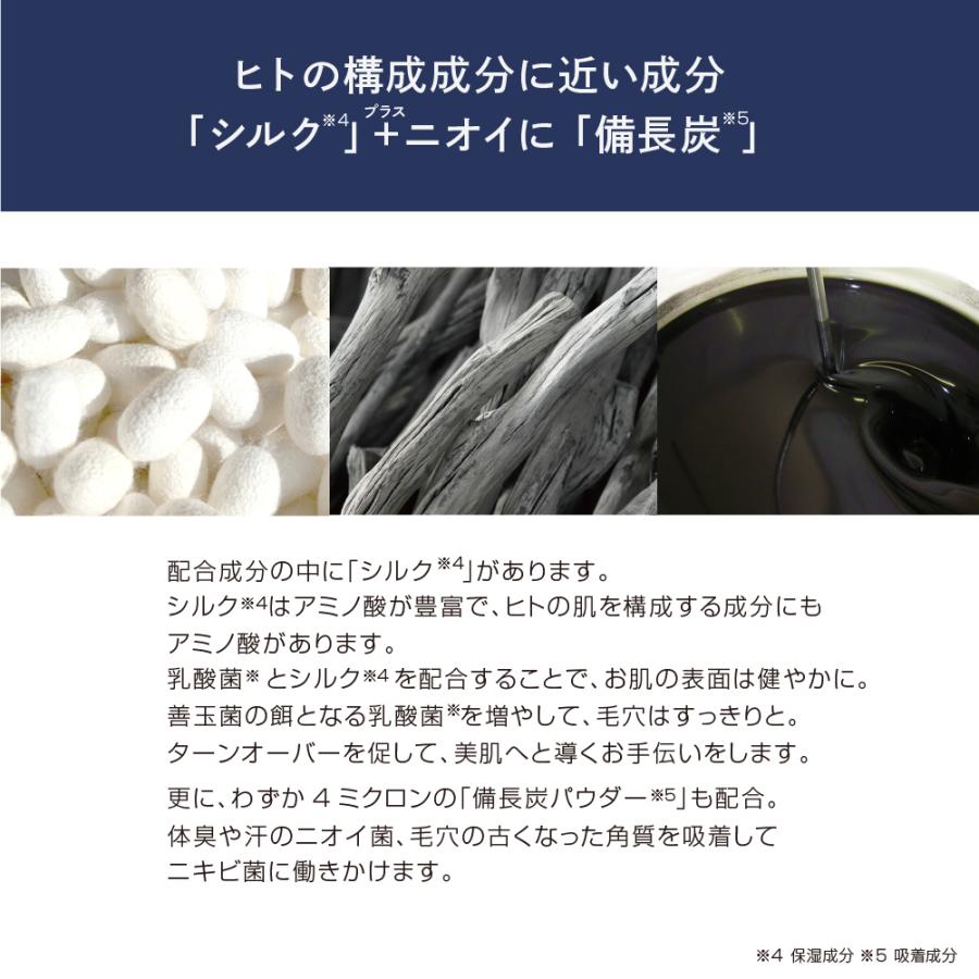 ブラックペイント 塗る洗顔石鹸 BASIC ブラックペイント 120g 1個入 備長炭 毛穴を洗う ニキビ 黒ずみ ニオイ 国産 ヒト乳酸菌配合 | BLACK PAINT | 08