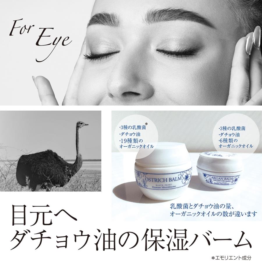 ブラックペイント プレミアム オーストリッチバーム 25g ヒト乳酸菌配合 目元 保湿バーム_1