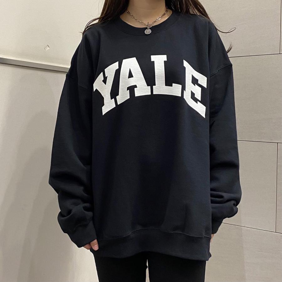 フレームワーク　Yaleロゴ入りオーバーサイズスウェット フレームワーク Yaleロゴ入りオーバーサイズスウェット