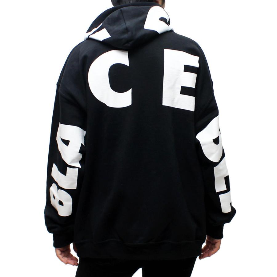 BLACK REBEL ストリート系 バックプリント ロゴプリント 男女兼用 ユニ