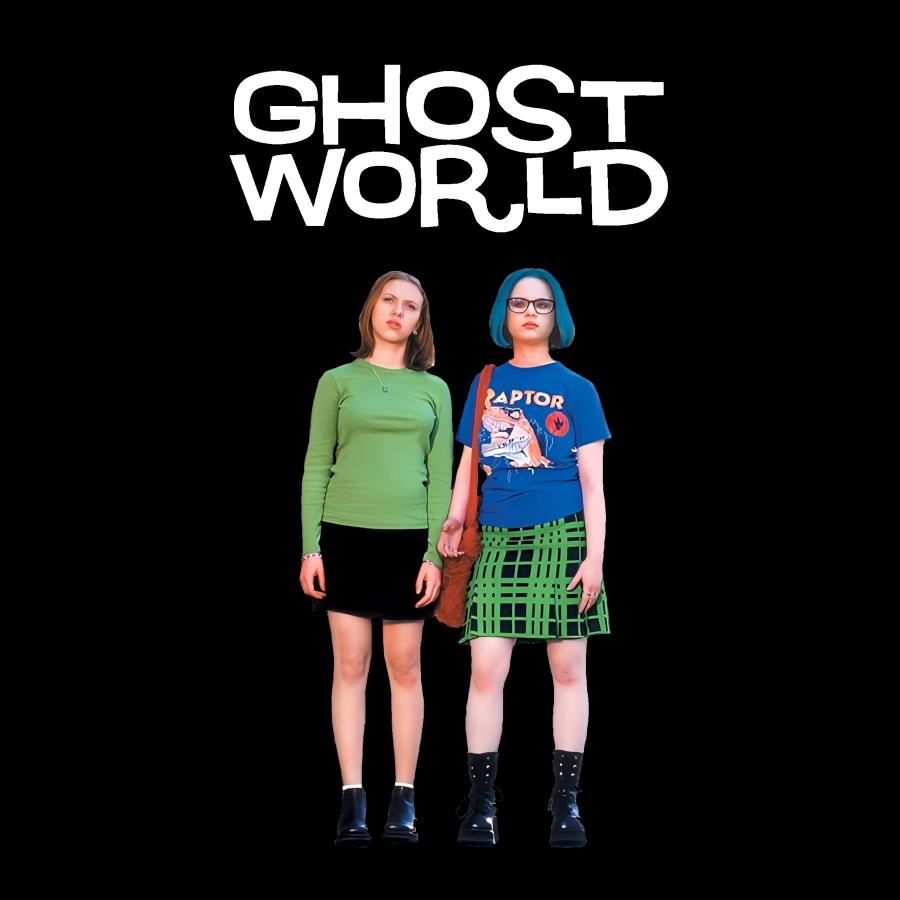 GHOSTWORLD Tシャツ 半袖 黒 90年代 映画 MOVIE サントラ GHOSTWORLD Tシャツ 半袖 黒 90年代 映画 MOVIE サントラ