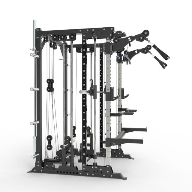 BS-X5 オールインワンスミスマシン スミスマシン パワーラック ベンチ