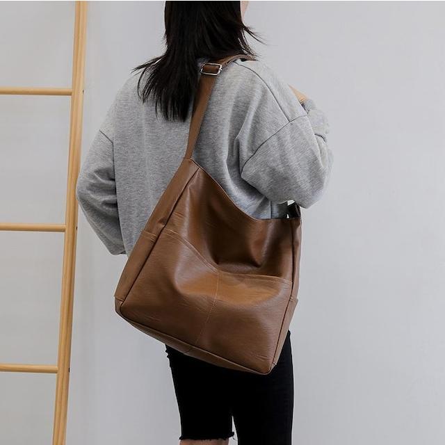 ショルダーバッグ 斜め掛け 本革　お出掛け 上品 ブラウン　多機能　ポケット多数 BLUE SINCERE（ブルーシンシア） ショルダーバッグ メンズ レディース