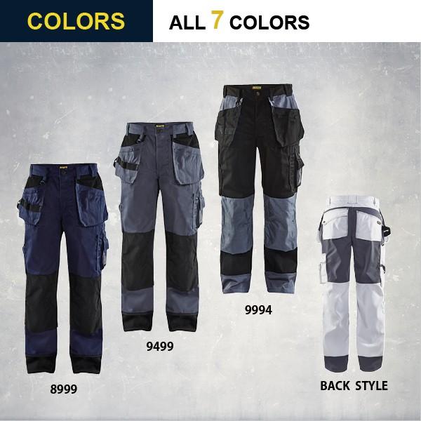 BLAKLADER 作業ズボン カーゴパンツ 作業服 作業着 8211-1860 ブラック 