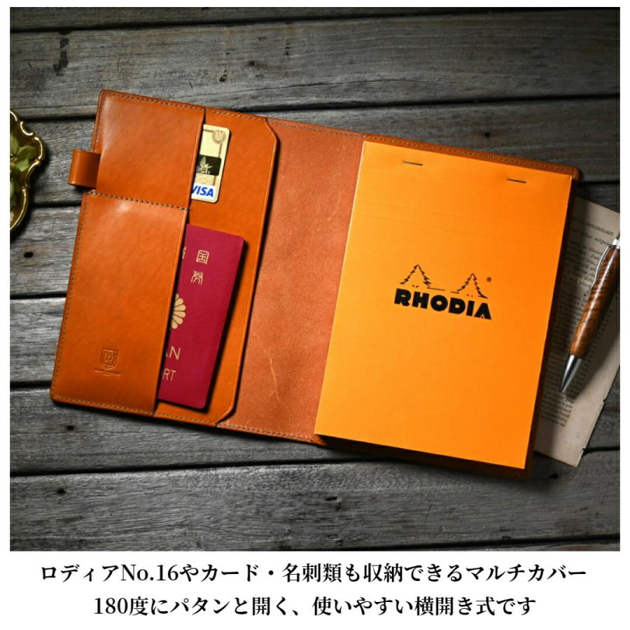 ロカハーツ ブラン・クチュール】 ロディア カバー 16 サイズ 横開き アンティーク