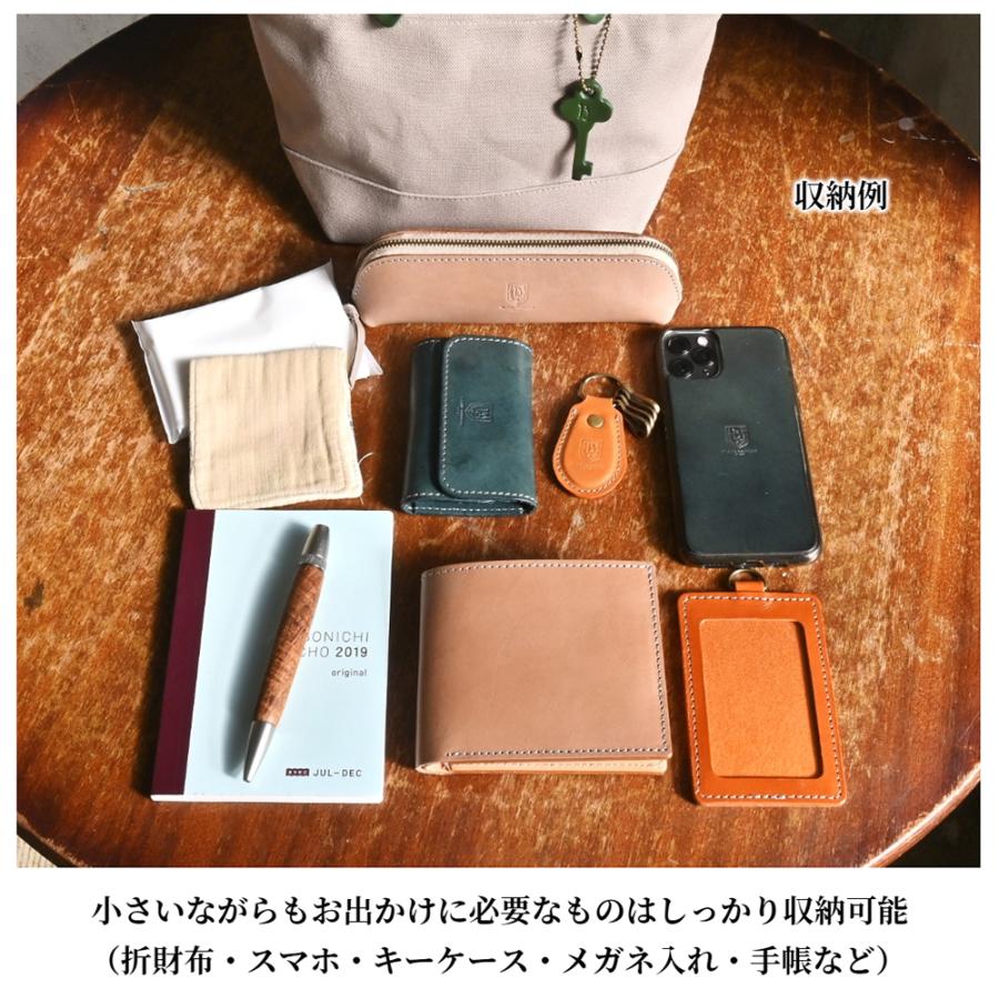 帆布トートバッグSサイズ サンドベージュ×選べる本革持ち手6色
