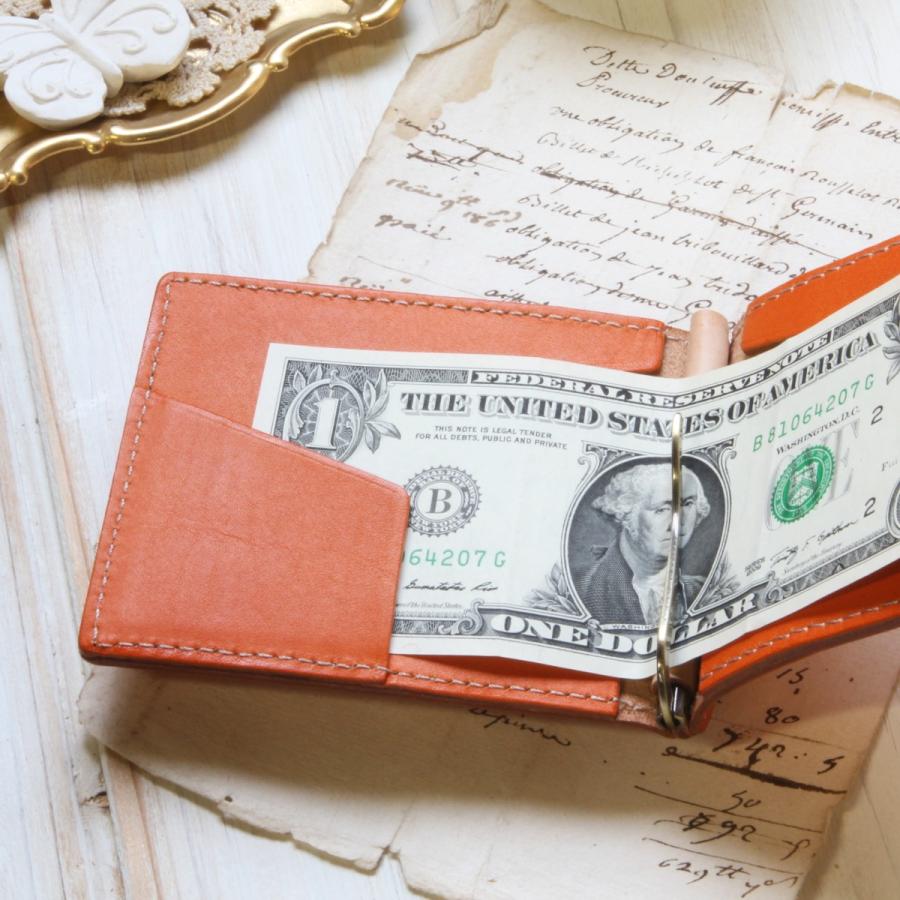 マネークリップ 革 スリム メンズ レディース シンプル 財布 名入れ プレゼント かわいい ブランド Mc 01 手作り革雑貨 ブラン クチュール 通販 Yahoo ショッピング