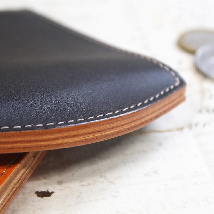 マネークリップ 小銭入れ付き カード 財布 革 メンズ レディース 名入れ プレゼント かわいい ブランド Mc 03 手作り革雑貨 ブラン クチュール 通販 Yahoo ショッピング