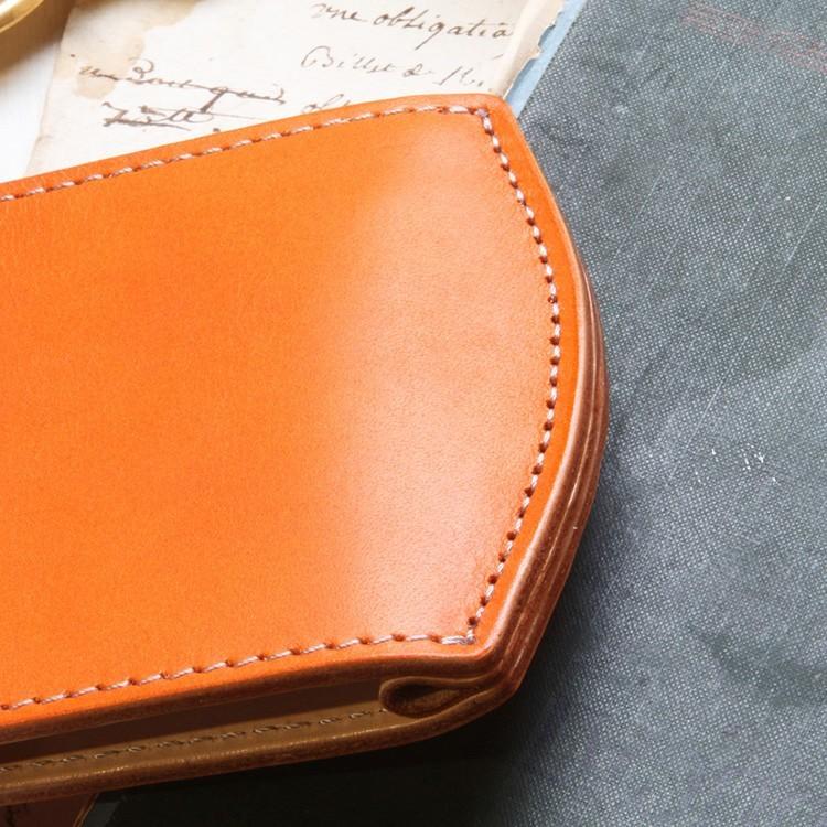 マネークリップ 小銭入れ付き カード 財布 革 メンズ レディース 名入れ プレゼント かわいい ブランド Mc 03 手作り革雑貨 ブラン クチュール 通販 Yahoo ショッピング