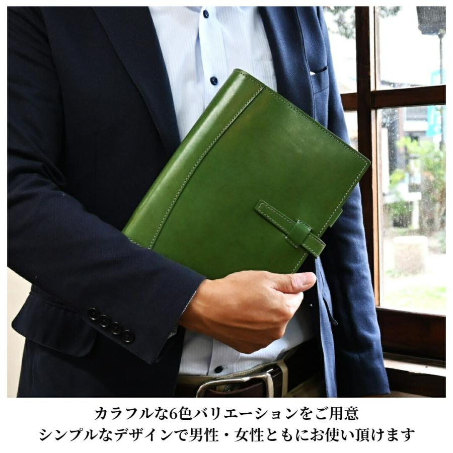 【ブラン・クチュール】システム手帳 A5 本革 19mm リング アンティークレザー【送料無料 名入れ ギフト対応】の画像