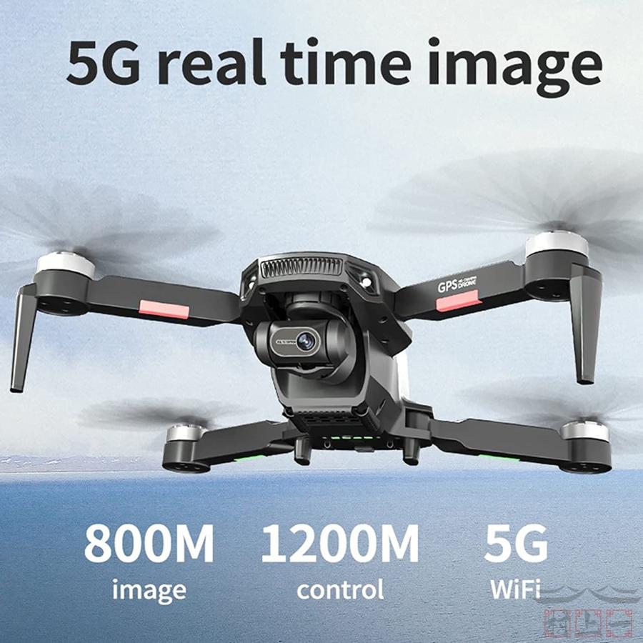 4Kデュアルカメラ付きドローン、大人用3軸ジンバルGPSドローン5G WIFI FPVプロフェッショナルドローンブラシレスモータークワッドコプター｜blanc-emulet｜04