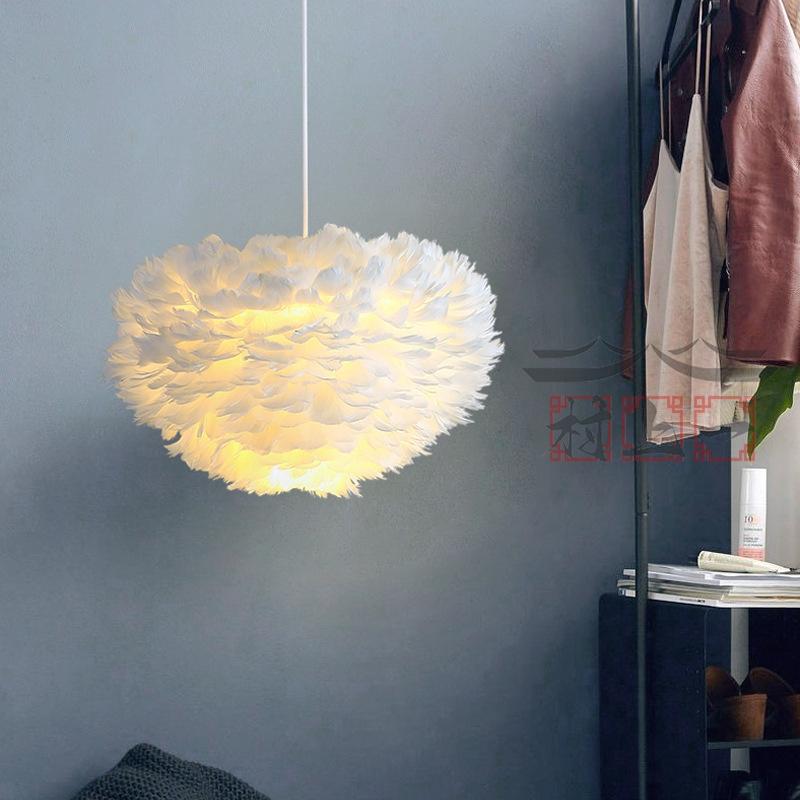 ペンダントライト 北欧 吊下げ 天井照明 LED 間接照明 羽 雲 かわいい 