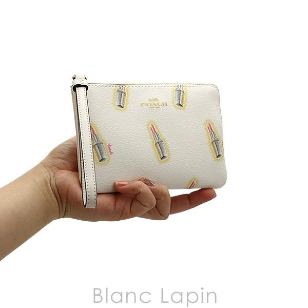 コーチ Coach コーナージップリストレットウィズリップスティックプリント チョーク マルチ 162237 メール便可 Coa8p0000192 Blanc Lapin 通販 Yahoo ショッピング