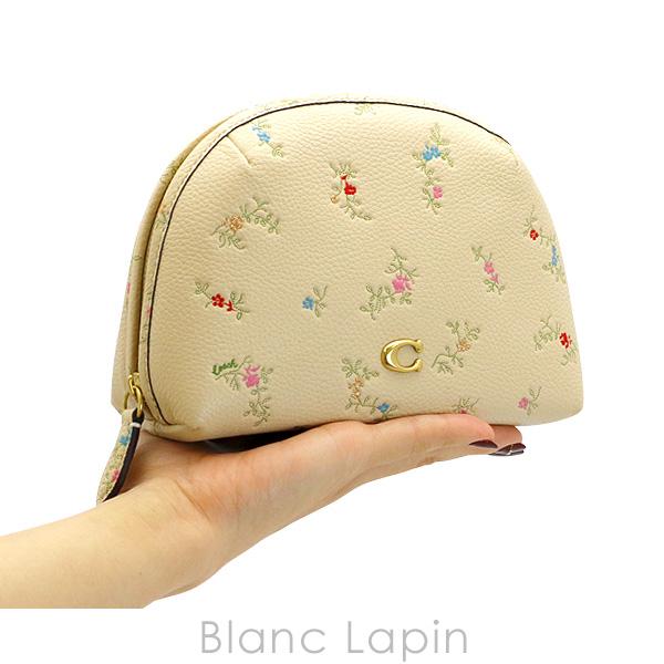 コーチ COACH ジュリエンヌコスメティックケース17 ウィズフローラルプリント [396649]｜blanc-lapin｜02