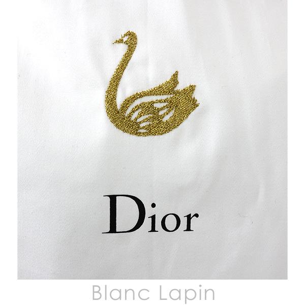 【ノベルティ】 クリスチャンディオール Dior 巾着ポーチ スワン #ホワイト [078076]【メール便可】｜blanc-lapin｜03