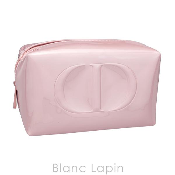 【ノベルティ】 クリスチャンディオール Dior コスメポーチエナメル #ピンク [795296]（Yahoo!・BLANC LAPIN）