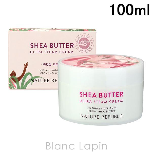ネイチャーリパブリック Nature Republic シアバタースチームクリーム ウルトラ 100ml Narec Blanc Lapin 通販 Yahoo ショッピング