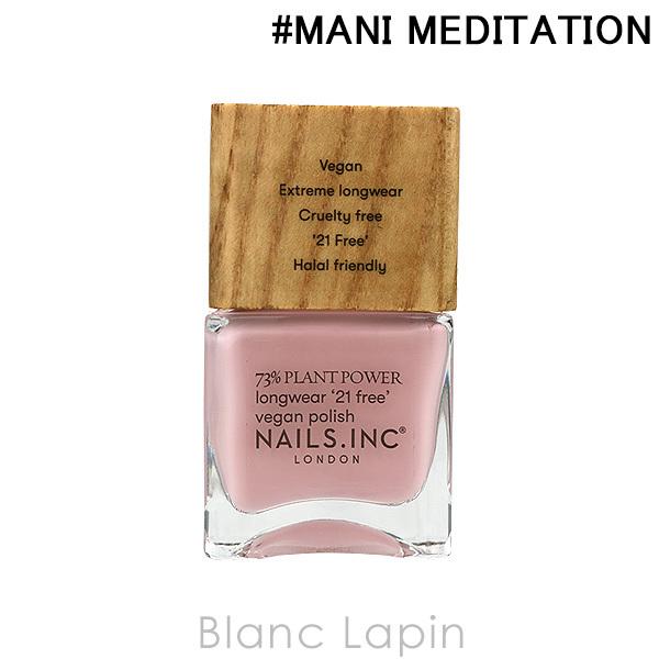 ネイルズインク NAILS INC プラントパワーネイルポリッシュ #MANI MEDITATION 14ml [123612]｜blanc-lapin