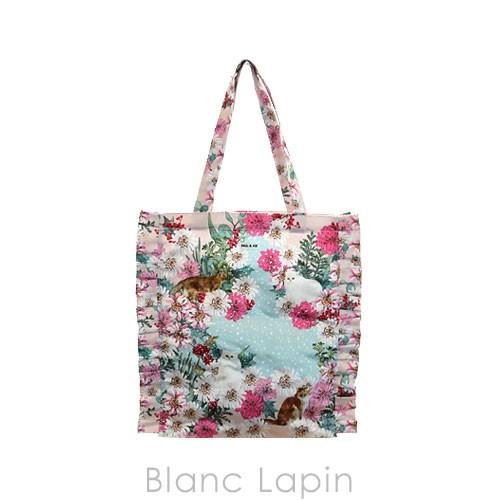 【ノベルティ】 ポール＆ジョー P&J フリルトートバッグ #ピンク [066462]｜blanc-lapin