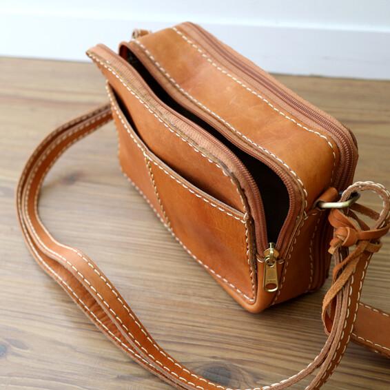 zucchero filato お財布ポシェット 本革 お財布 ショルダー お
