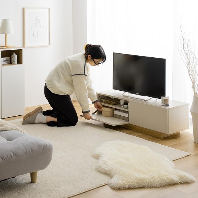 テレビ台 ローボード テレビボード 幅100cm 32〜40インチ フロート風