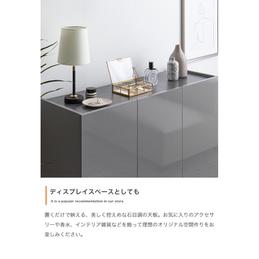 キャビネット サイドボード 幅100cm 収納 スリム 扉付き 脚付き A4