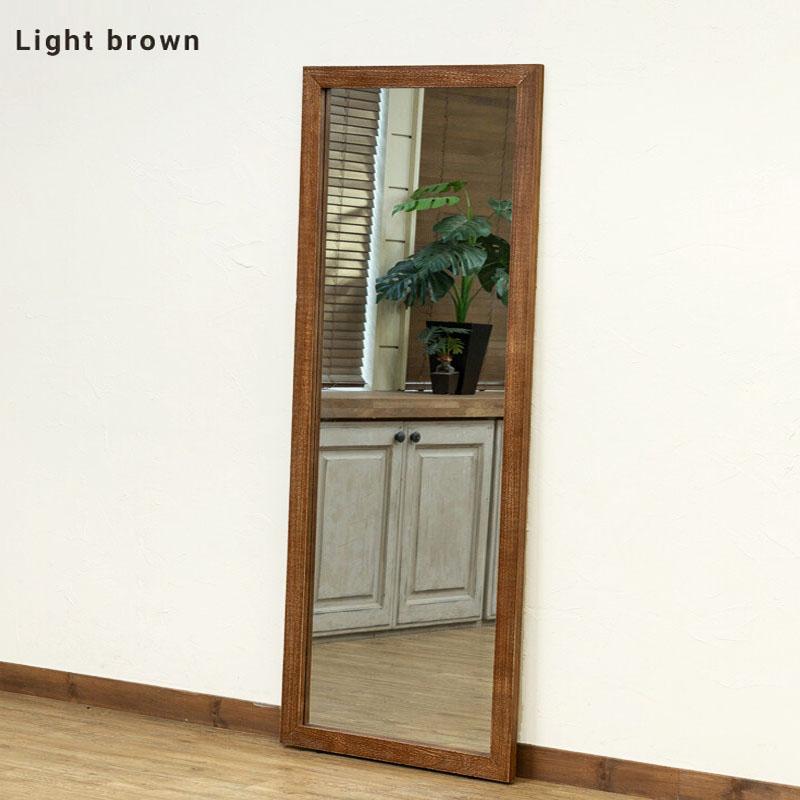 大型 アンティークミラー 木製 全身鏡 /DJ-0820 1FS