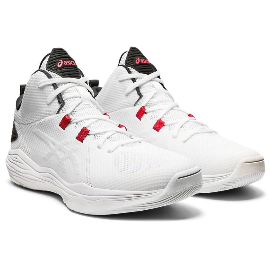 asics アシックス バスケットボールシューズ NOVA FLOW ホワイト×ブラック 1063A028101 店舗在庫 2020FW