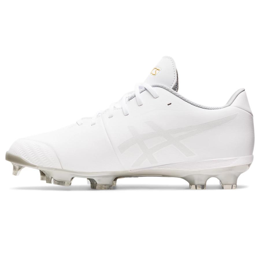 新品未使用　ASICS ゴールドステージ ホワイトスパイク　24.0㎝ ゴールドステージ 大特価 asics アシックス 野球 紐 金属スパイク