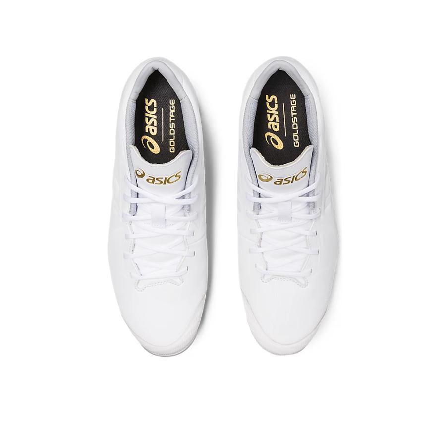 asics ホワイト スパイク ゴールドステージ　GOLDSTAGE　27.0 アシックス（ASICS）（メンズ）野球スパイク ゴールドステージ