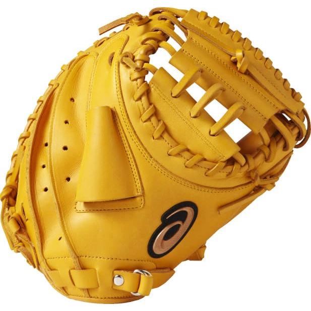 asics 軟式グローブ BGR7BC オレンジ キャッチャーミット ASICS（アシックス） 野球 軟式 キャッチャーミット ダイブ 右投