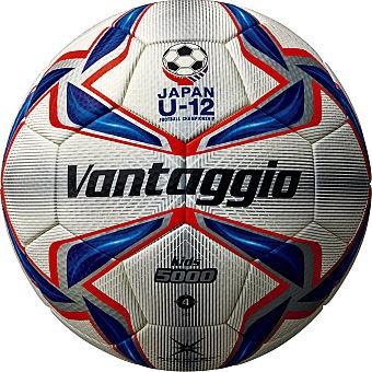 molten サッカー 4号球 ヴァンタッジオ5000キッズ 白 青 赤