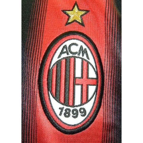 2004-2005 ACミラン ホーム 半袖 N0889 188601 スクデット