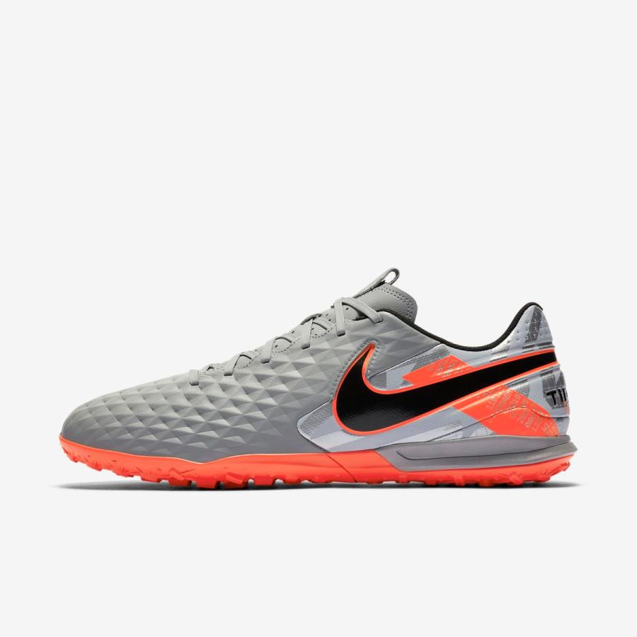 ナイキ Nike サッカートレーニングシューズ ナイキ ティエンポ レジェンド 8 アカデミー Tf At6100 906 グレー グレー 人工芝用 店舗在庫 su Nike At6100 906 スポーツショップ ブランロッシュ 通販 Yahoo ショッピング