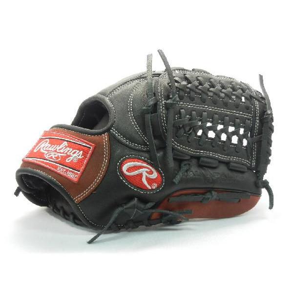 Rawlings ローリングス 軟式グラブ オールラウンド用 ローリングスゲーマー RG46DPーB ブラック×バーガンディー 展示品｜blanc-roche｜02