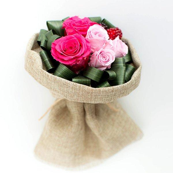 結婚式 お見舞い 花束 プリザーブフドフラワー 結婚祝い 結婚記念日 送料無料ギフト プレゼント 贈り物 フランボワーズの花束 Bo Pre Fram01 ブランマージュ ヤフー店 通販 Yahoo ショッピング