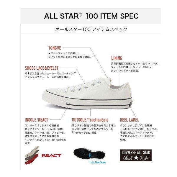 ALL STAR 100 【CONVERSE】 コンバース COLORS OX オールスター