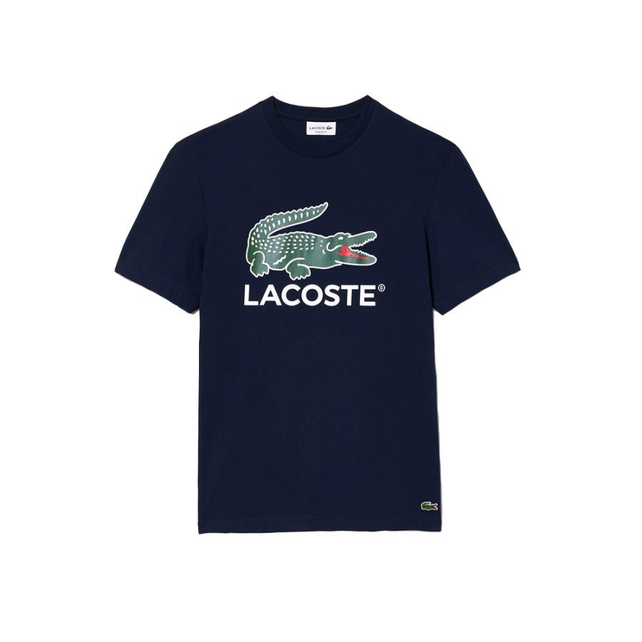 LACOSTE（ラコステ） メンズ Tシャツ ワニロゴグラフィックプリントT