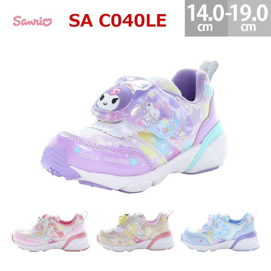sanrio（サンリオ） キッズスニーカー SA C040LE 光る靴 ポムポム