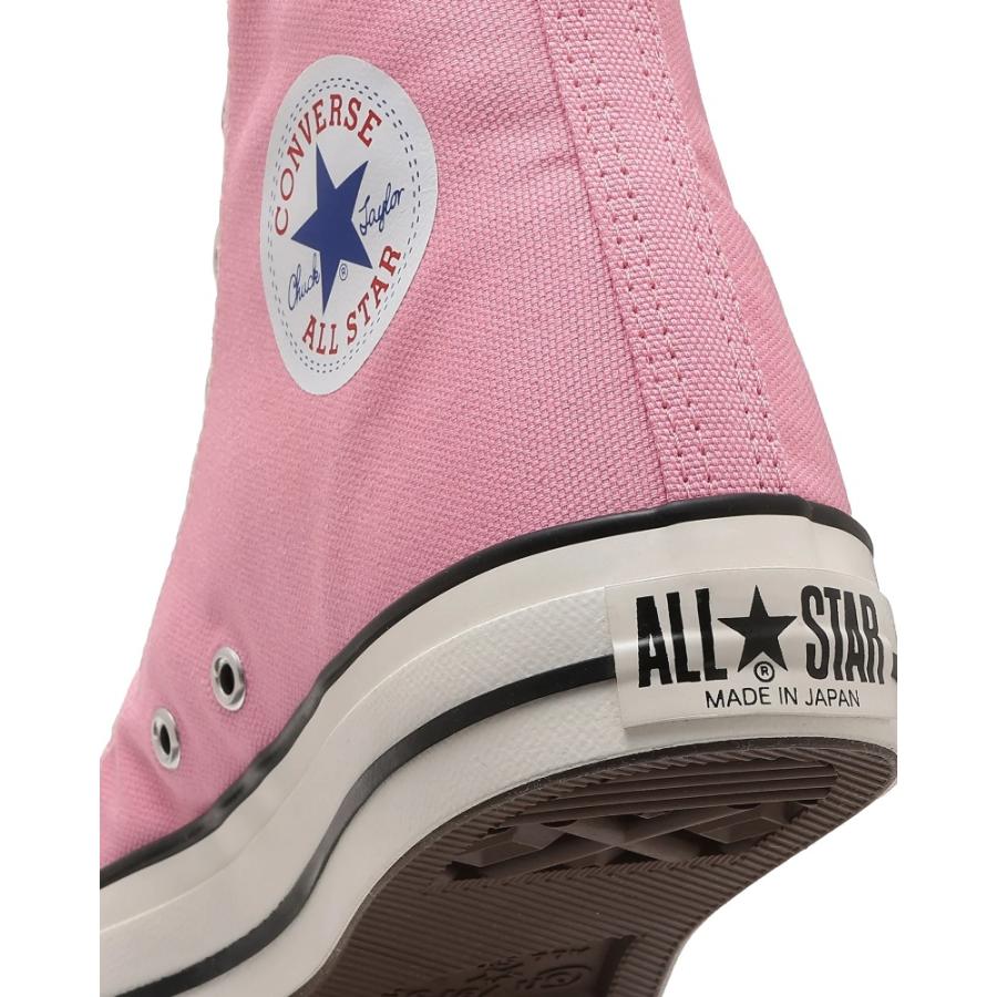 ピンクキャンパススニーカー24.5cm ALL STAR コンバース スニーカー キャンバス オールスター J HI