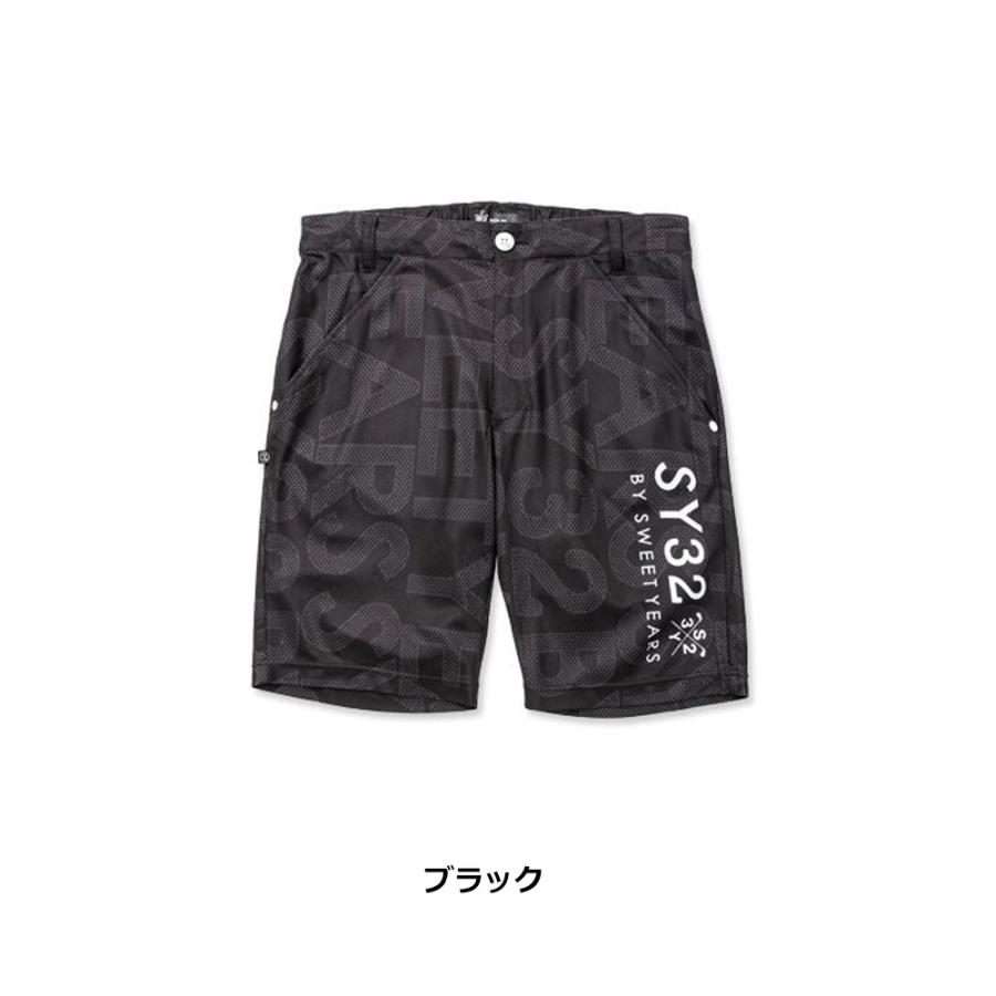 SY32 by SWEET YEARS ゴルフウエア ショートパンツ SYG マリン