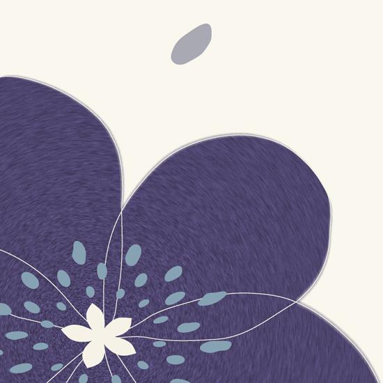 インテリアアートアートポスター 北欧スタイル A2サイズ 『Flower B